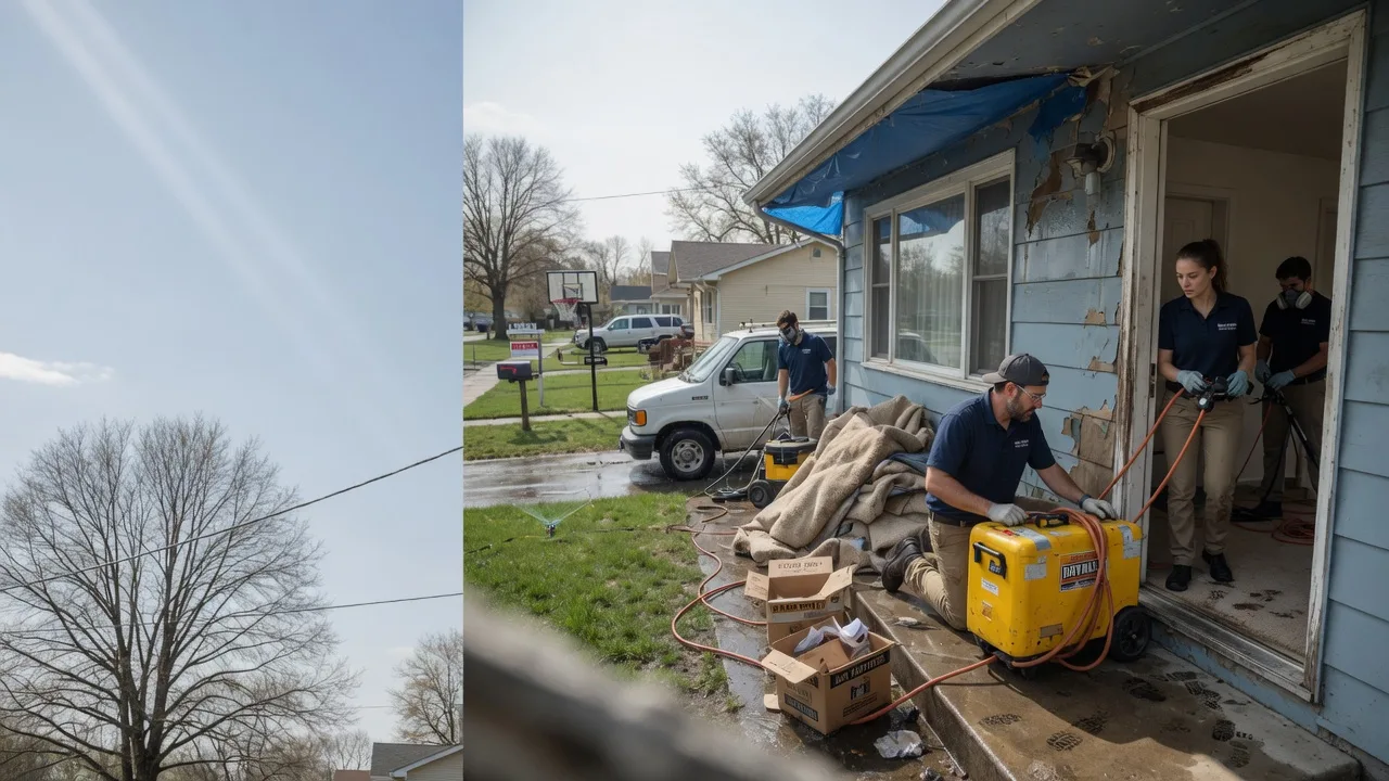Basement Flood Cleanup in Gary, SD near me